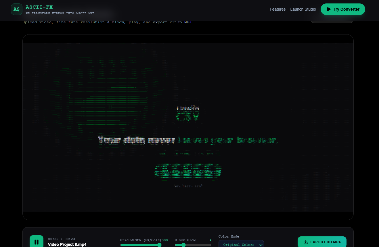 ASCII-FX Preview